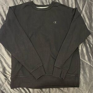 Champion Black Crew Neck